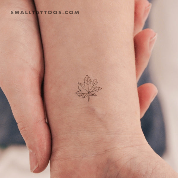 small tattoo sticker waterproof cute owl anime leaf – Fake Tattoos